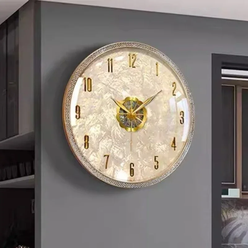 Luxury Watch Wall Clock - Modern Light Luxury Living Room Wall