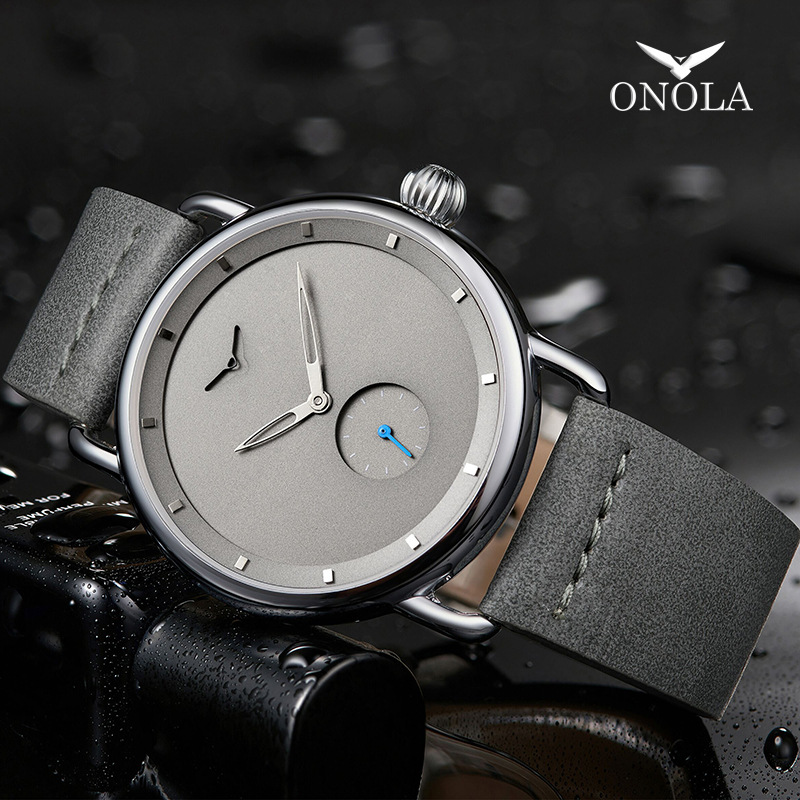 Luxury Watch Mockup - Casual watch men brand ONOLA quartz