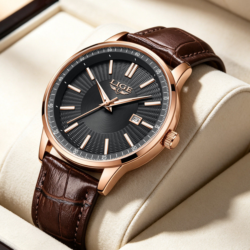 Luxury Watch Maker - LIGE Top Brand Luxury Men's Watches