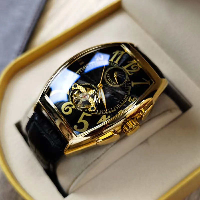 SEWOR Mechanical Watch Men Gol - огляд і ціна Luxury Watch Arabic