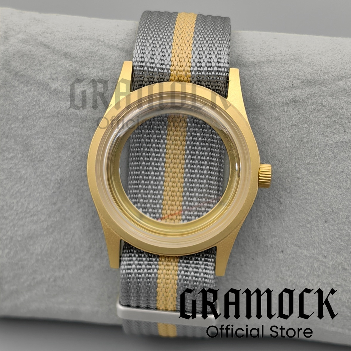 GRAMOCK 39mm Watch Case For NH - огляд і ціна Bronze Case Watch