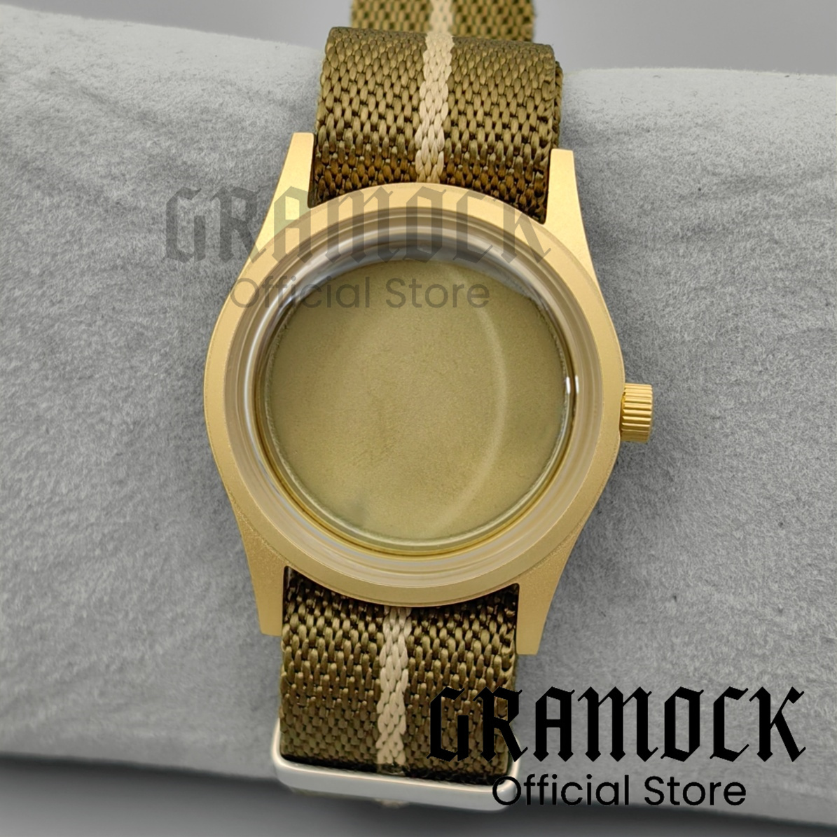 GRAMOCK 39mm Watch Case For NH - огляд і ціна Bronze Case Watch