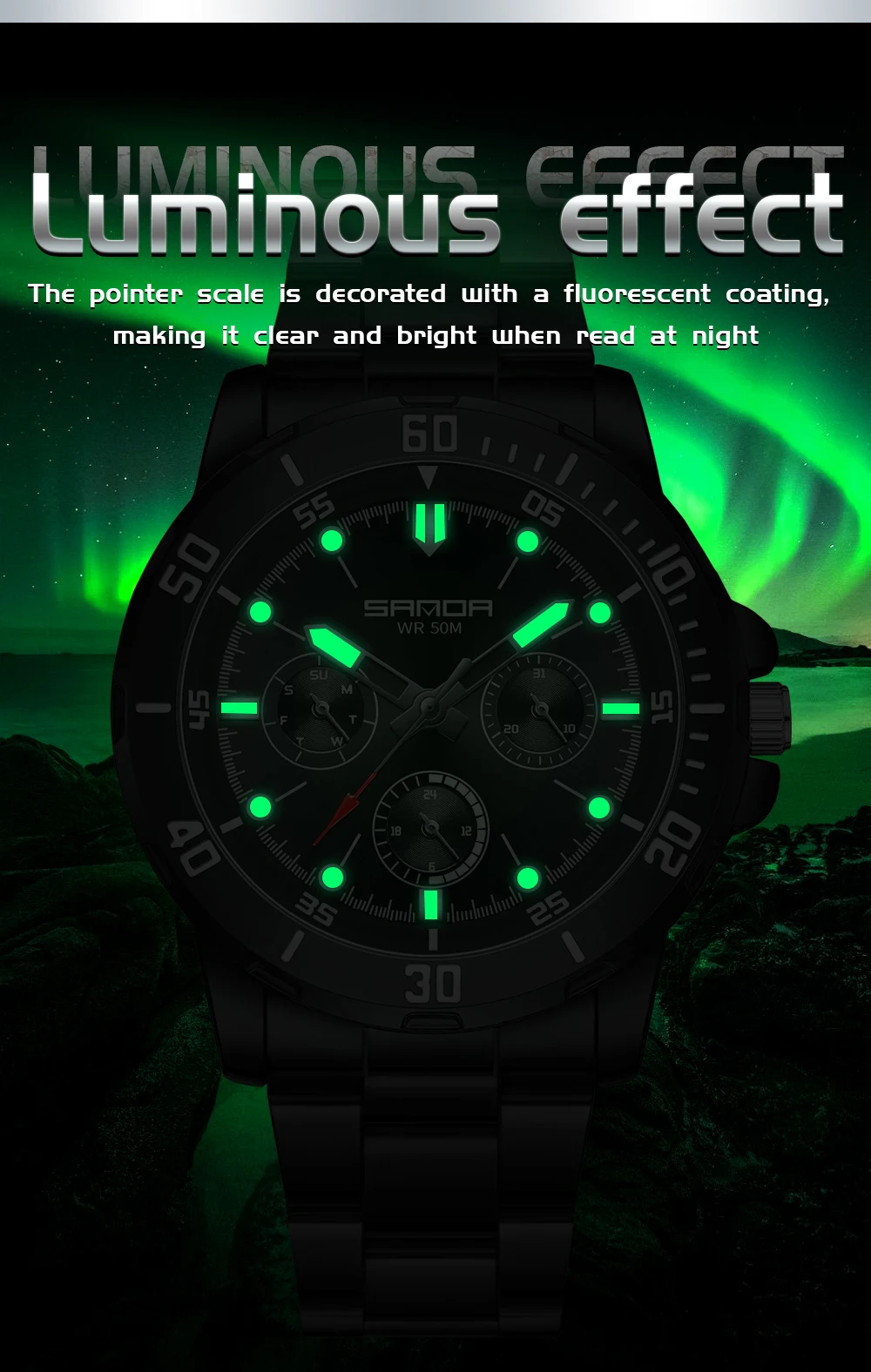 SANDA 3265 3266 Men's Electron - огляд і ціна Luxury Watch Store