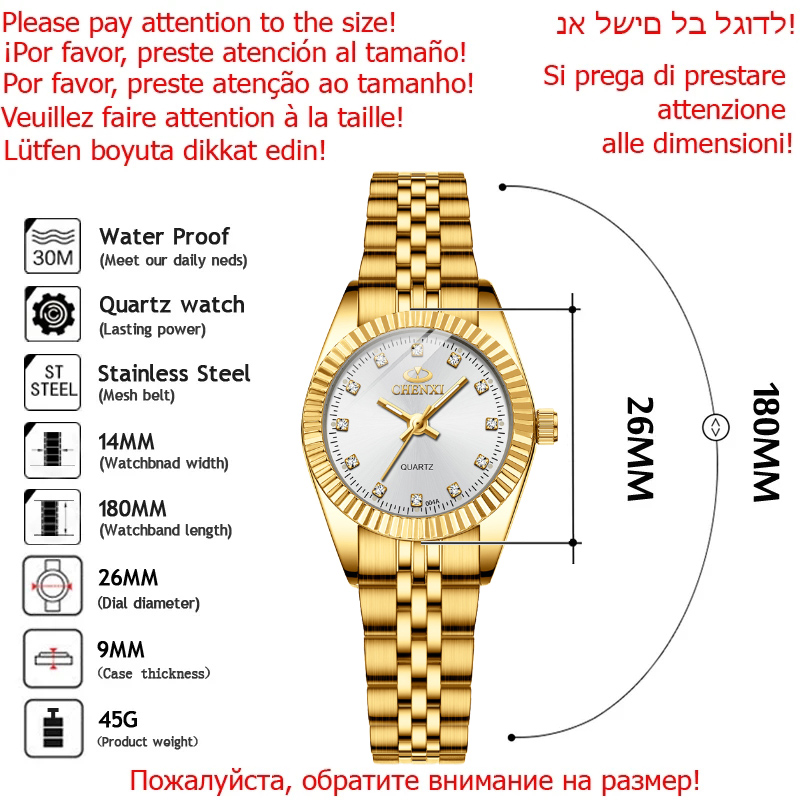 CHENXI Hot Sale Luxury Women's - огляд і ціна Luxury Watch Sale
