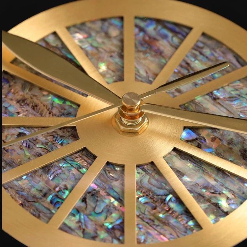 Alloy Seashell Wall Clock Sile - огляд і ціна Luxury Watch Wall Clock