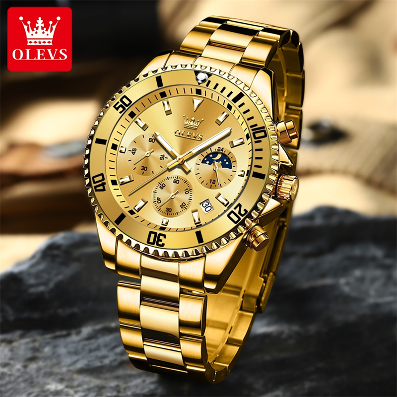 OLEVS Watch Men Top Brand Luxu - огляд і ціна Luxury Watch Maker