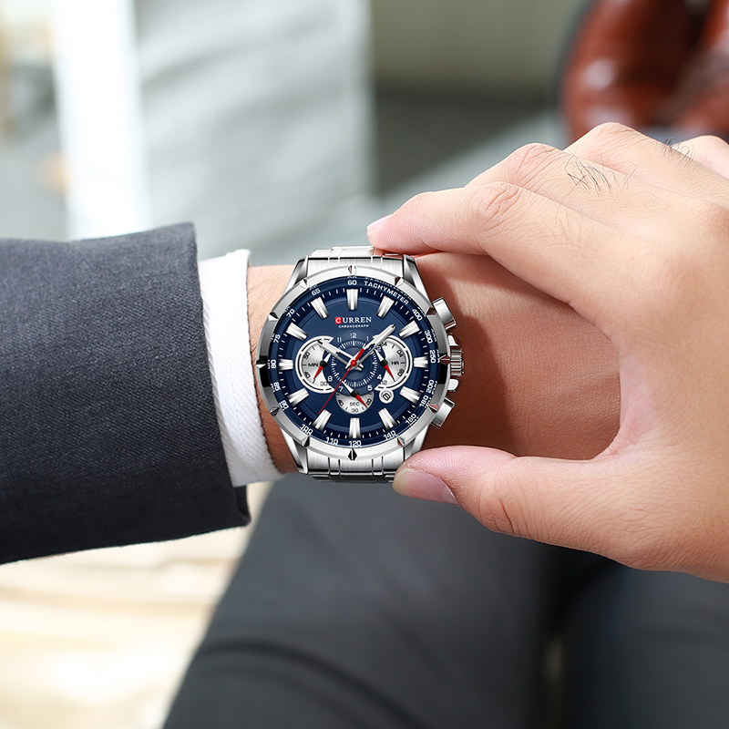 CURREN Wrist Watch Men Waterpr - огляд і ціна Luxury Watch Maker