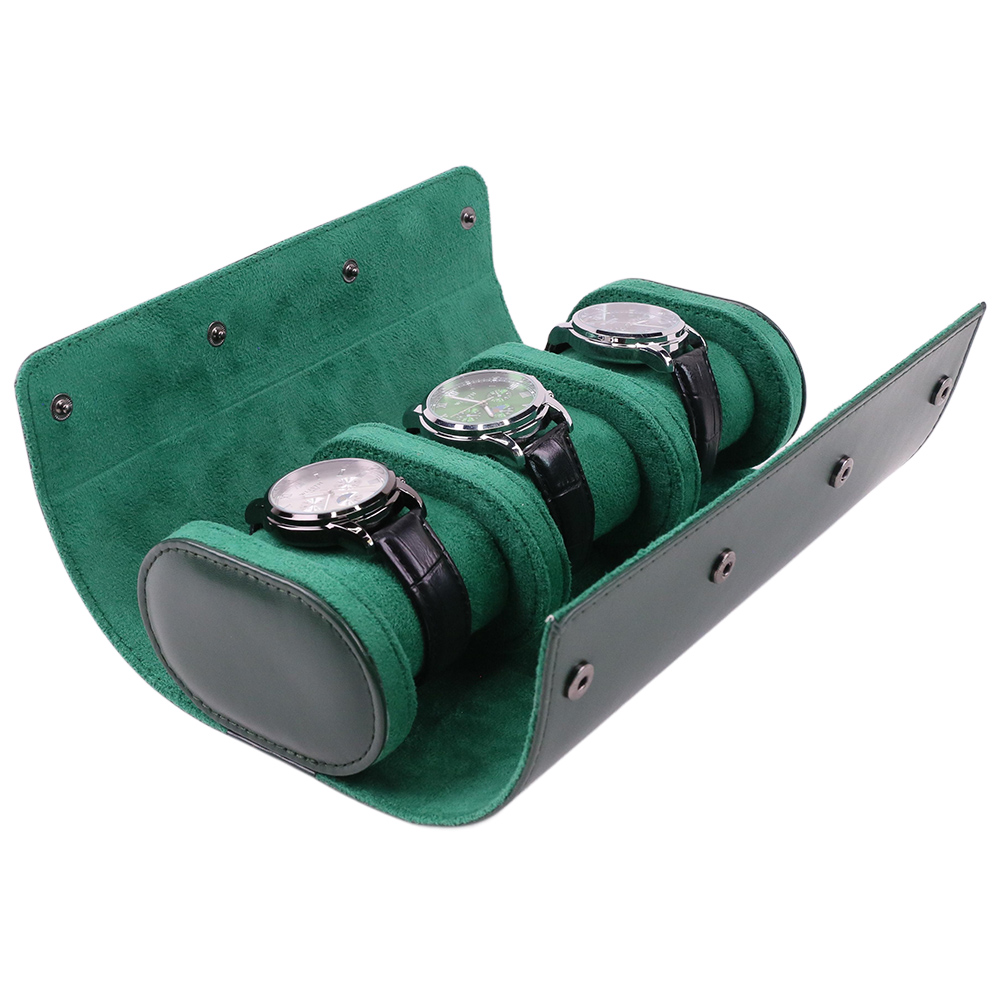 Luxury Portable 3 Slots PU Lea - огляд і ціна Luxury Watch Case Travel