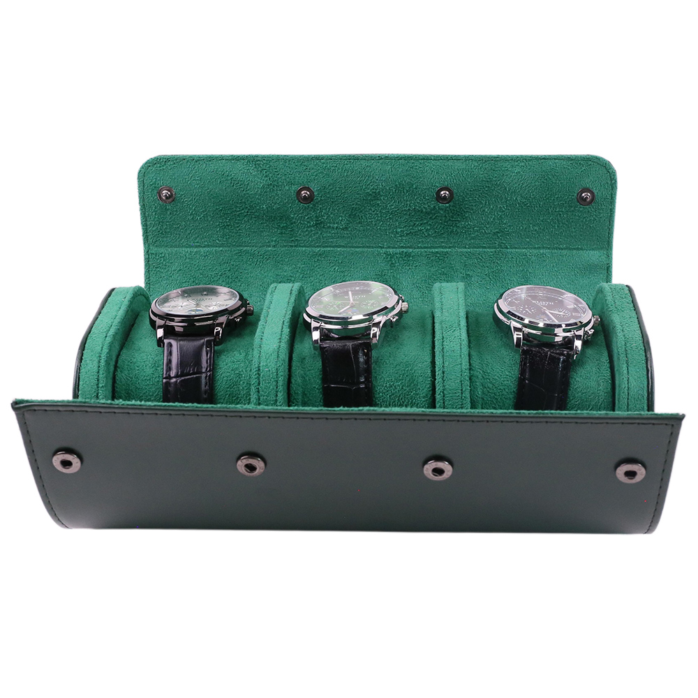 Luxury Portable 3 Slots PU Lea - огляд і ціна Luxury Watch Case Travel