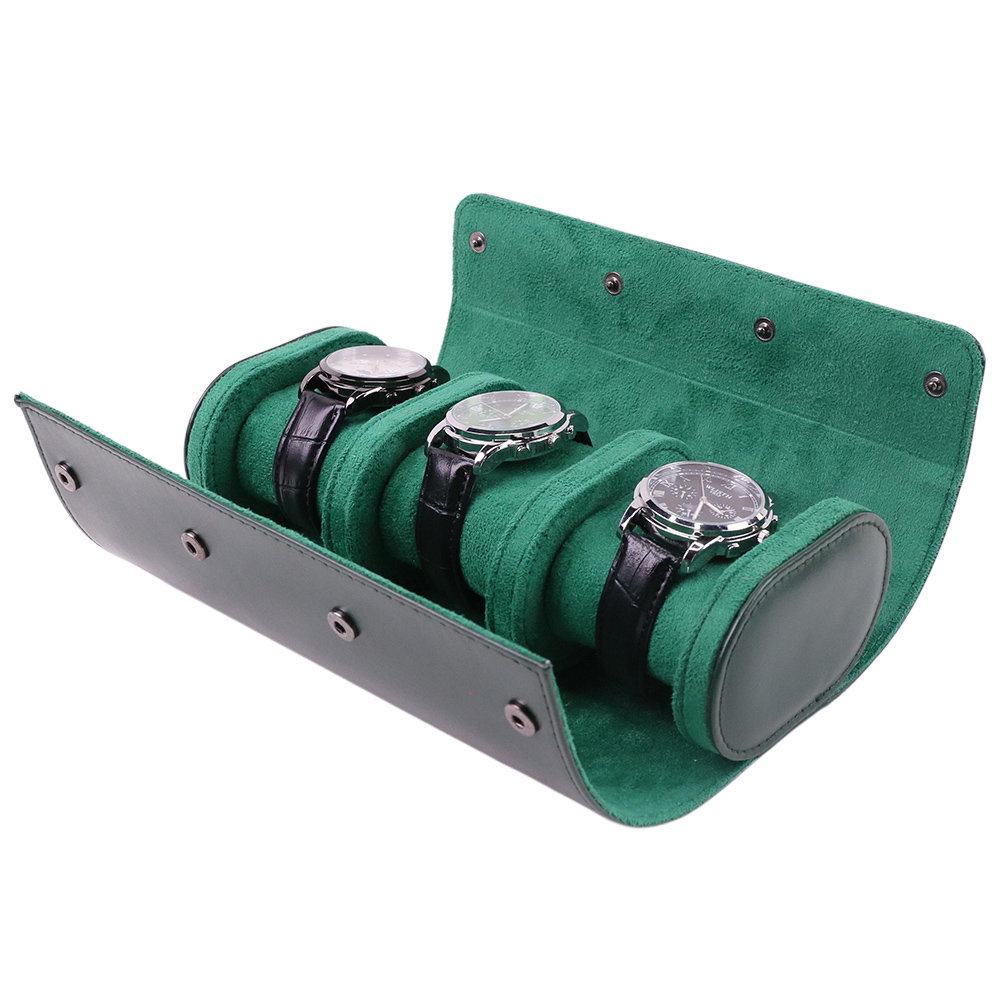Luxury Portable 3 Slots PU Lea - огляд і ціна Luxury Watch Case Travel