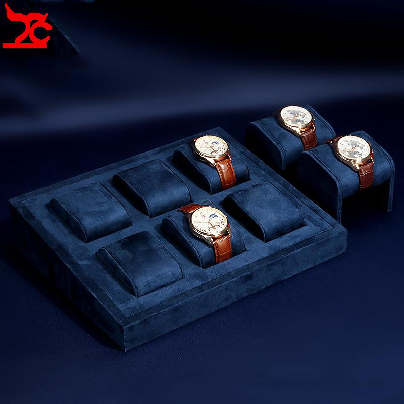 Blue Fabric Watch Display Tray - огляд і ціна Luxury Watch Store