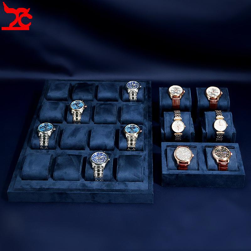 Blue Fabric Watch Display Tray - огляд і ціна Luxury Watch Store