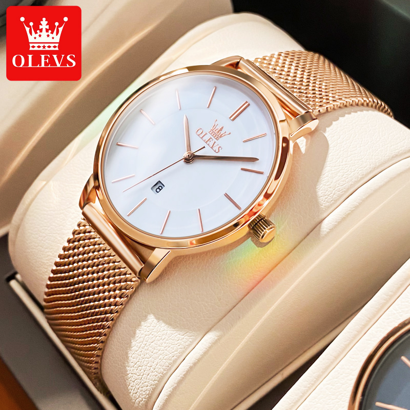 OLEVS Watches For Women Quartz - огляд і ціна Luxury Watch Case Travel