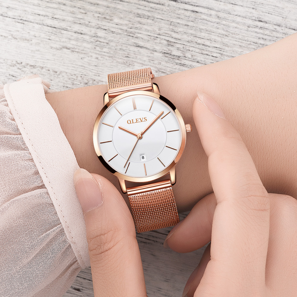 OLEVS Watches For Women Quartz - огляд і ціна Luxury Watch Case Travel