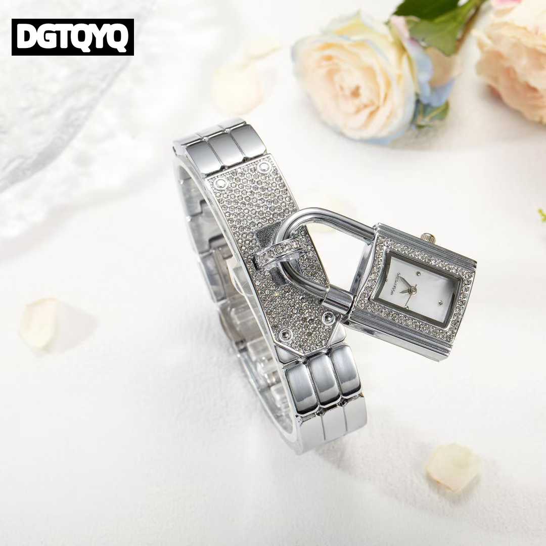 Ladies Sliver Detachable Lock  - огляд і ціна Luxury Watch Arabic