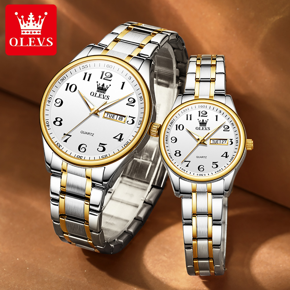 OLEVS New Fashion Couple Watch - огляд і ціна Luxury Watch Life