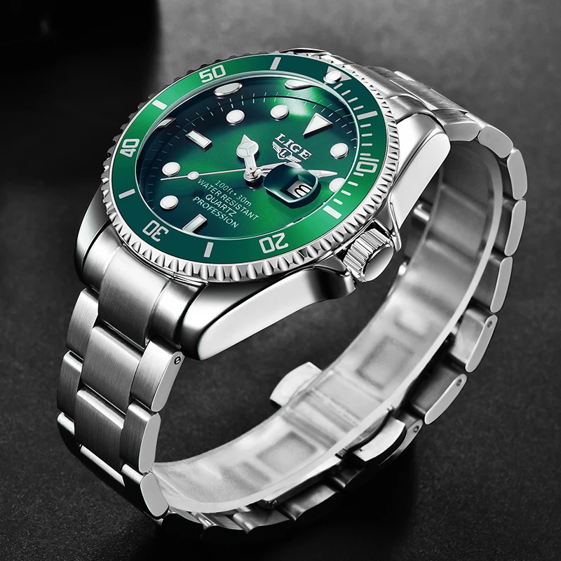 LIGE Top Brand Luxury Fashion  - огляд і ціна Luxury Watch Maker