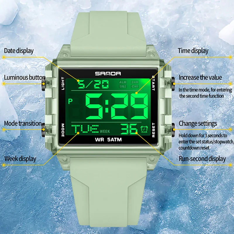 SANDA Brand Fashion Student Wa - огляд і ціна Luxury Watch Brands In World
