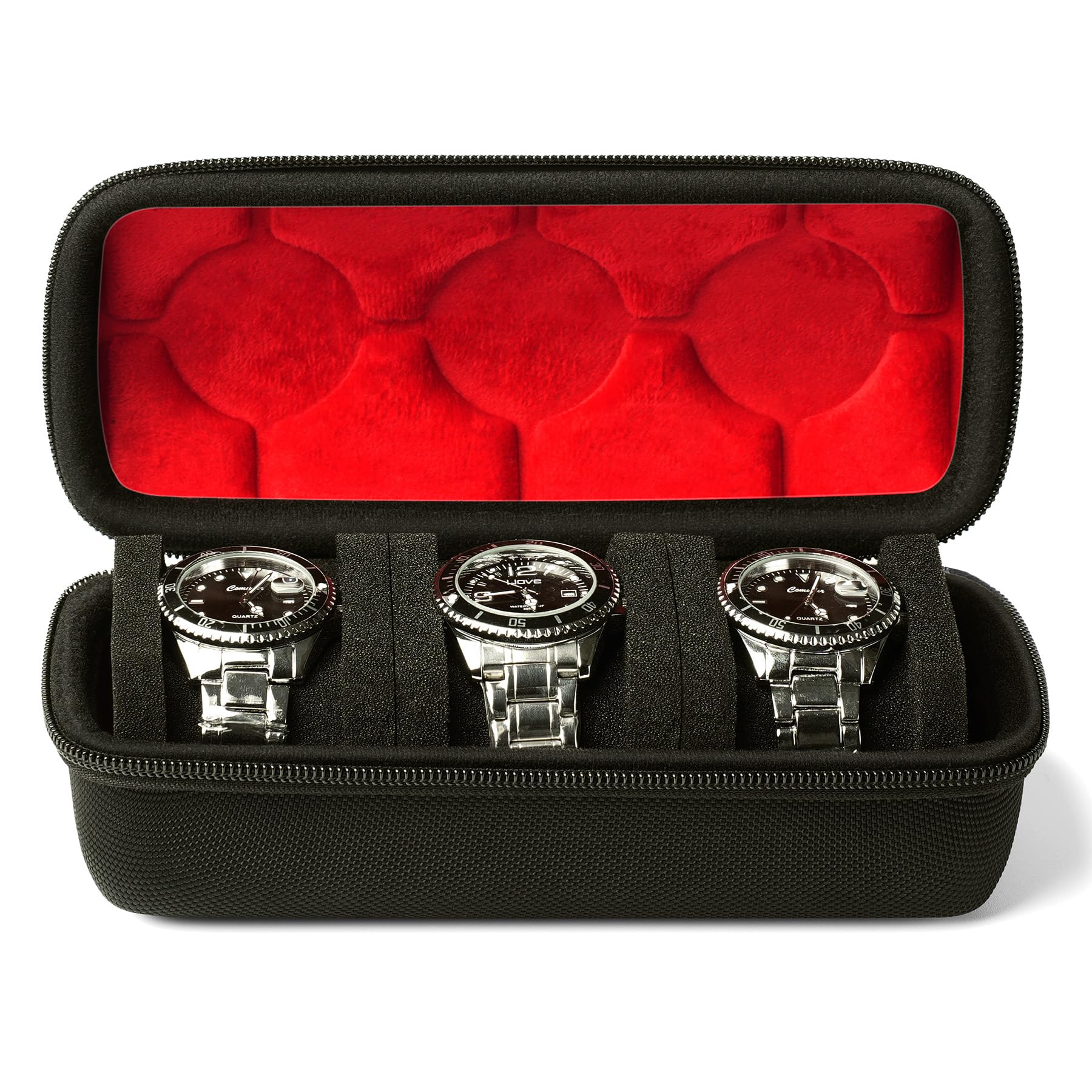 2/3/5 Slots Watch Travel Case, - огляд і ціна Luxury Watch Travel Case