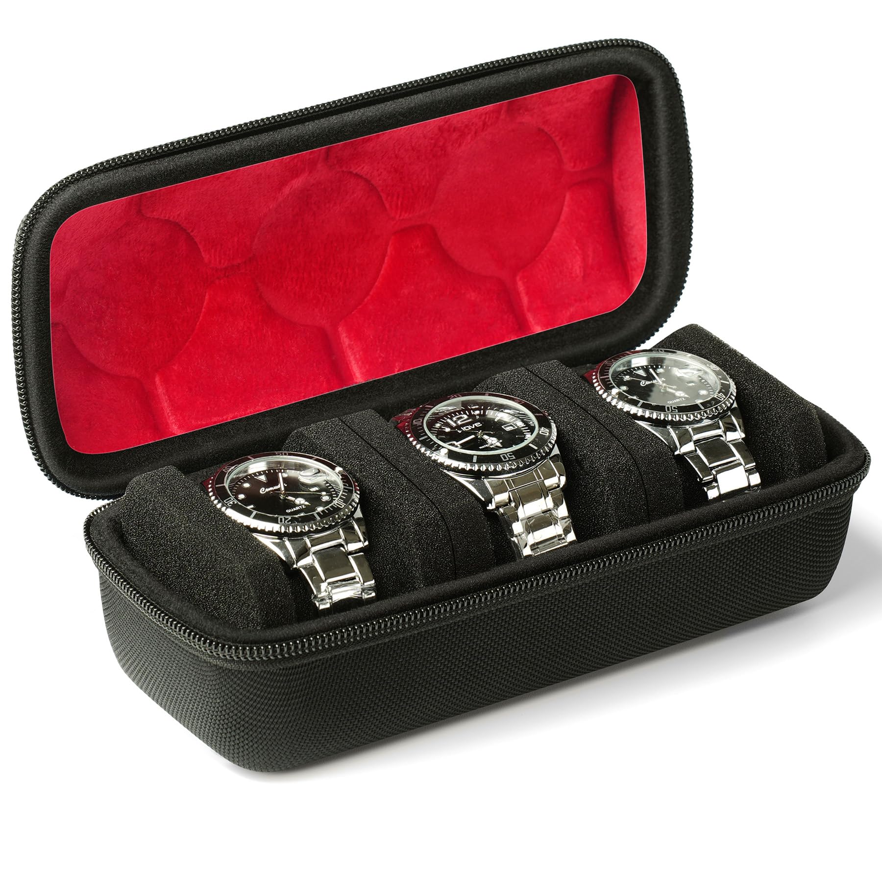 2/3/5 Slots Watch Travel Case, - огляд і ціна Luxury Watch Travel Case