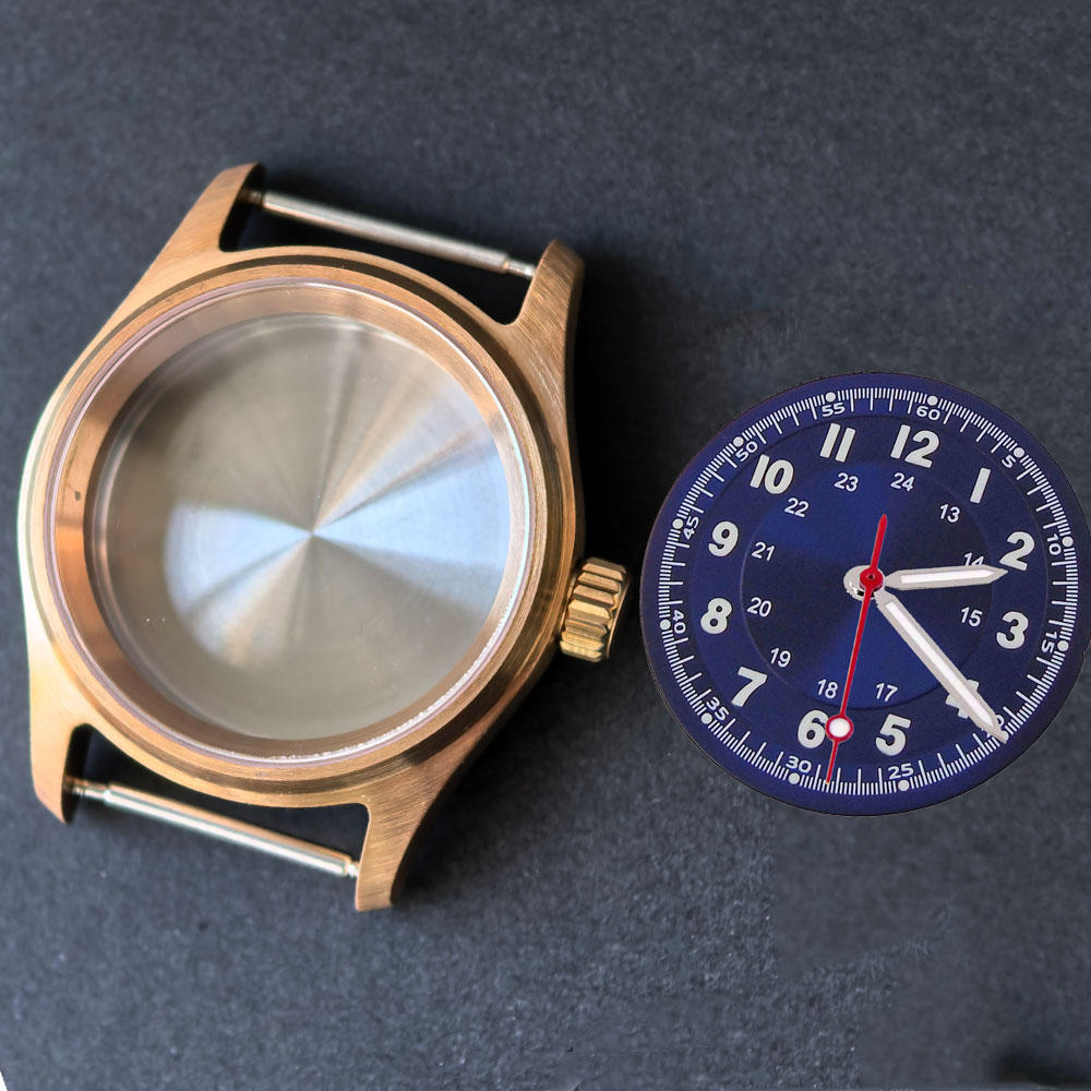 Vintage 36mm Real Cusn8 Bronze - огляд і ціна Bronze Case Watch