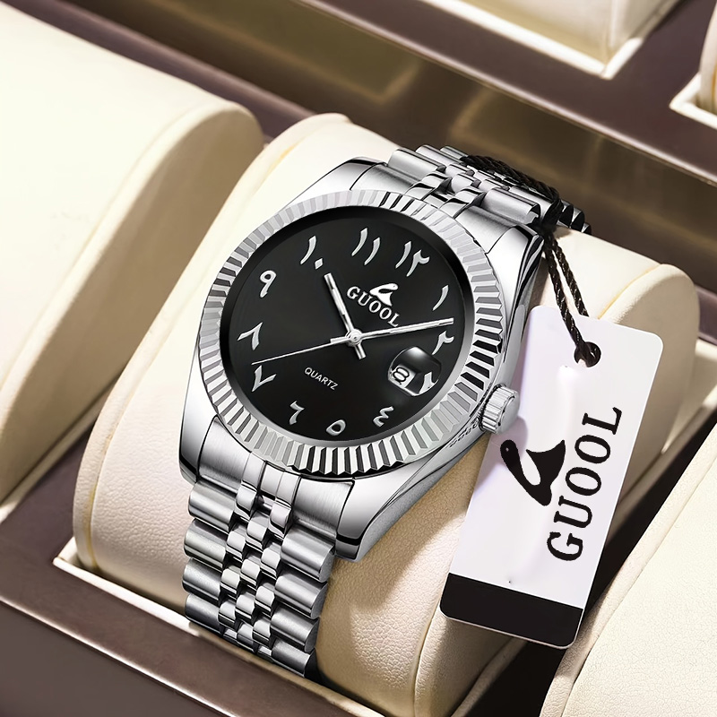 New Hot-Selling Men's Stainles - огляд і ціна Luxury Watch Arabic