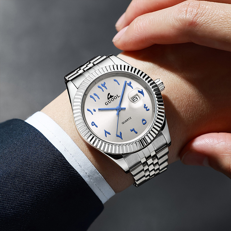 New Hot-Selling Men's Stainles - огляд і ціна Luxury Watch Arabic