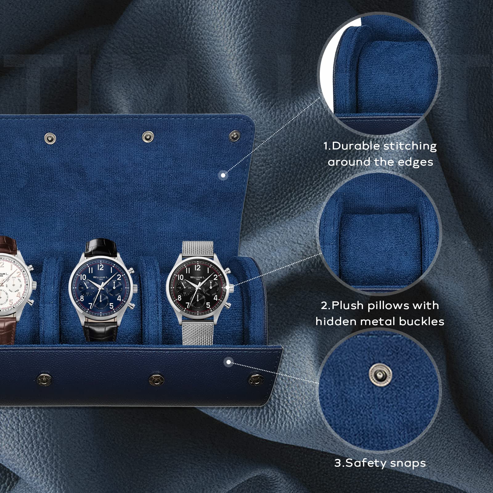 Watch Case Travel Organizer -  - огляд і ціна Luxury Watch Travel Case