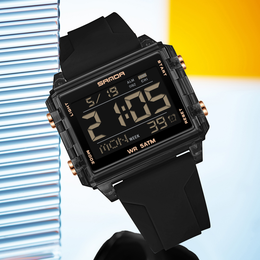SANDA Brand Fashion LED Watch  - огляд і ціна Luxury Watch Brands In World