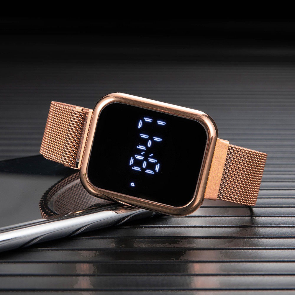 Fashion Rectangle Digital Watc - огляд і ціна Luxury Watch Life