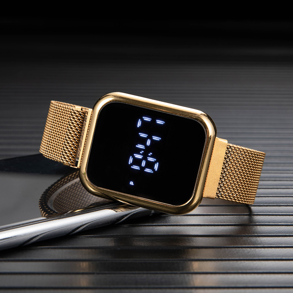 Fashion Rectangle Digital Watc - огляд і ціна Luxury Watch Life