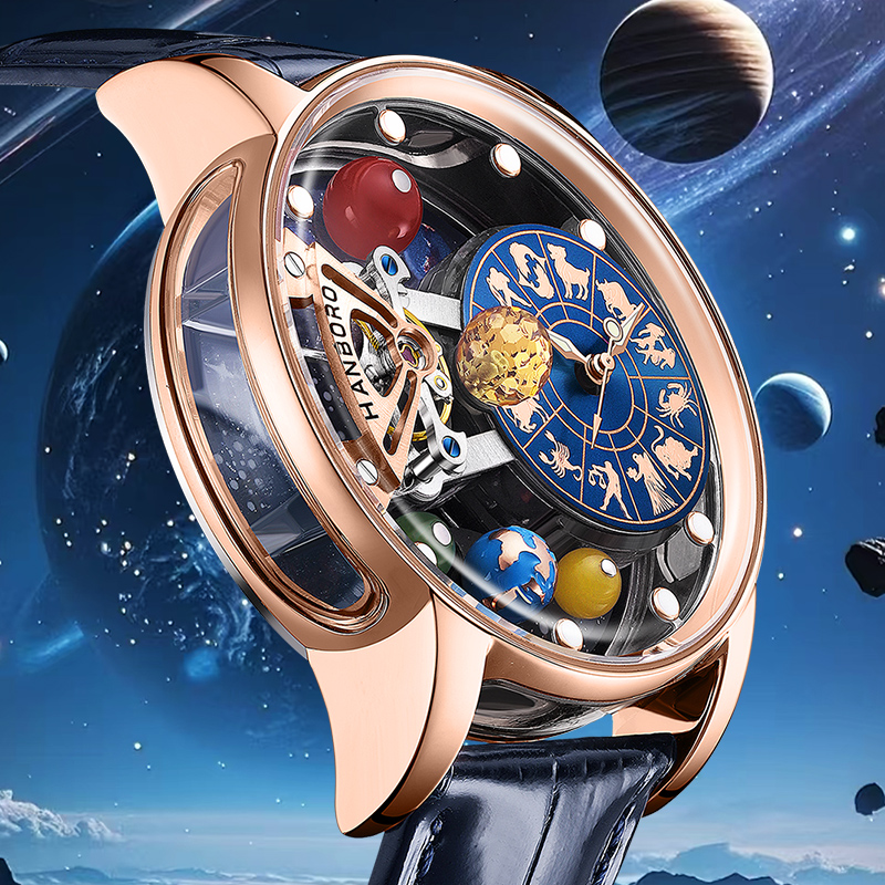 Starry Sky Watch Men's Skeleto - огляд і ціна Luxury Watch Arabic