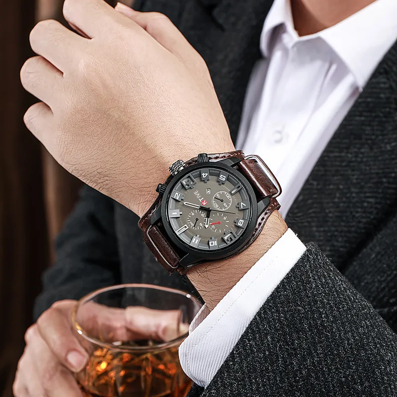 Fashion Arabic Dial Men Quartz - огляд і ціна Luxury Watch Arabic