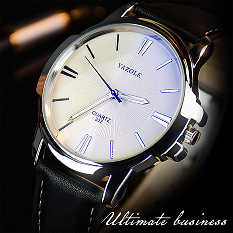 New YAZOLE Mens Watches Top Br - огляд і ціна Luxury Watch Mockup