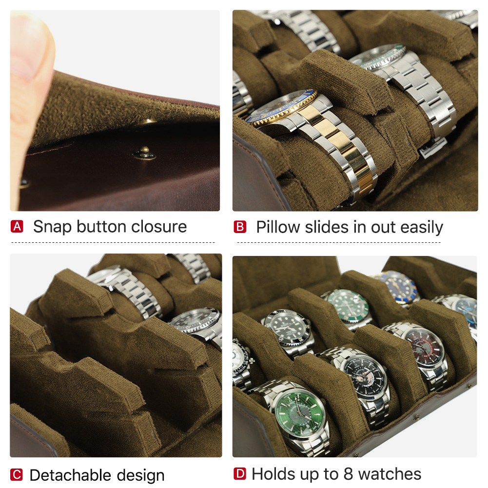 CONTACT'S FAMILY Luxury Genuin - огляд і ціна Luxury Watch Case Travel