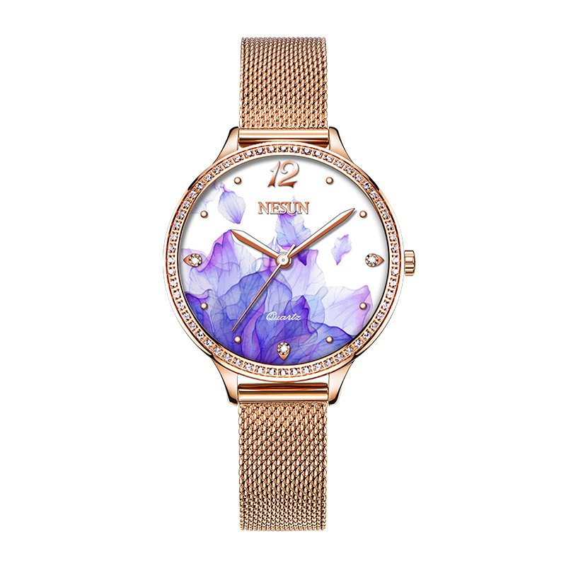 NESUN 8 MM Ultra-Thin Women's  - огляд і ціна Luxury Watch In Japan