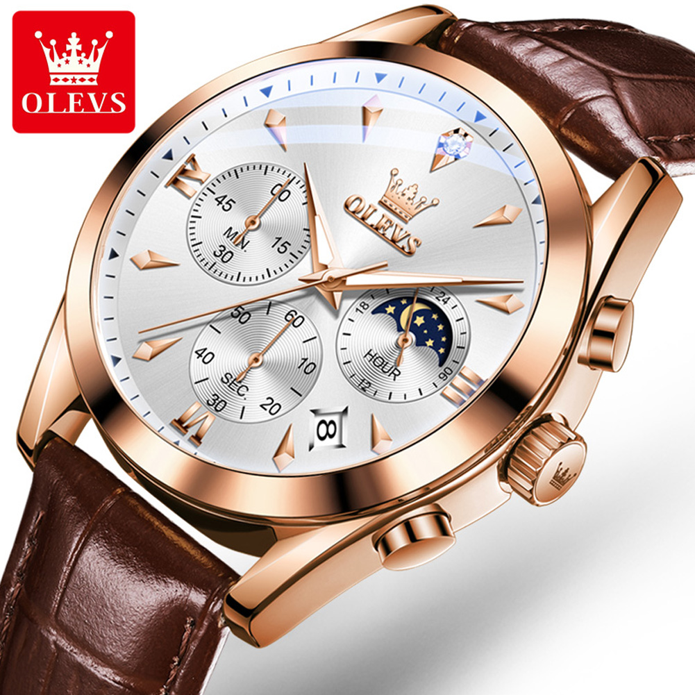 OLEVS Brand New Fashion Quartz - огляд і ціна Luxury Watch Maker