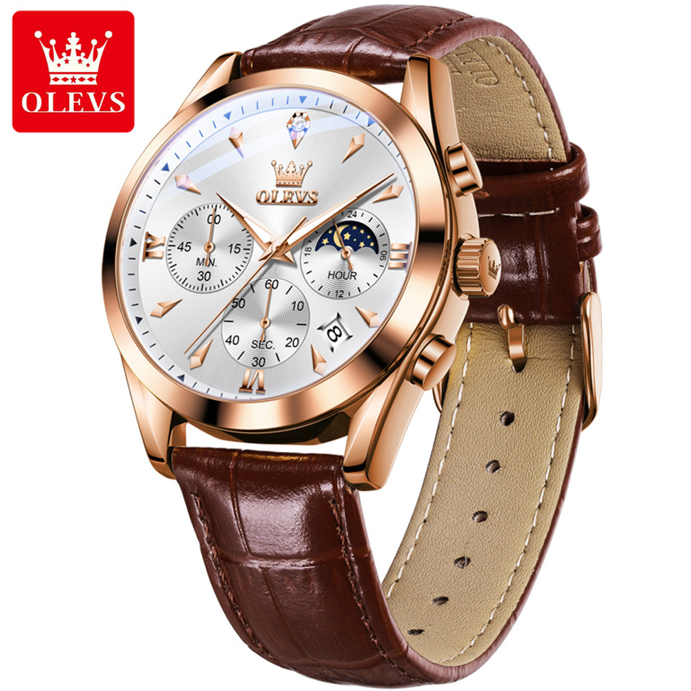 OLEVS Brand New Fashion Quartz - огляд і ціна Luxury Watch Maker