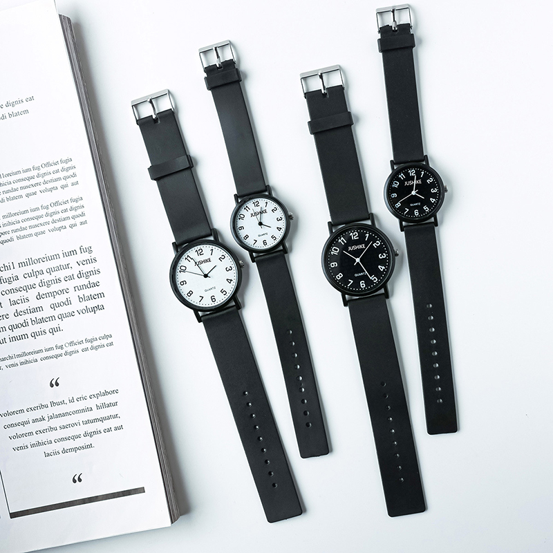 Simple Black Watch Quartz Watc - огляд і ціна Luxury Watch All Black